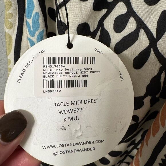 Lost + Wander Oracle Midi Dress Size Small - Picture 5 of 6